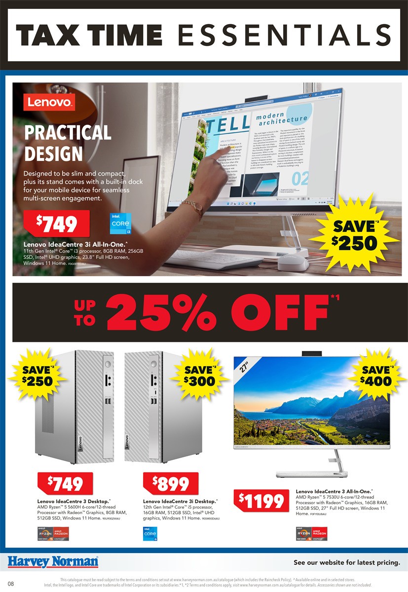 Harvey Norman Catalogues from 21 June