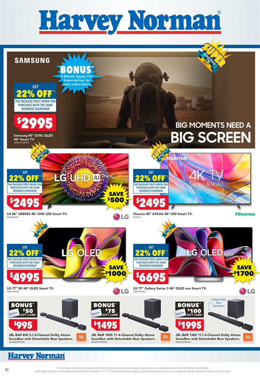 Harvey Norman Catalogues from 6 July