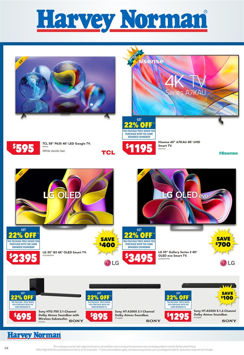 Harvey Norman Catalogues from 6 July