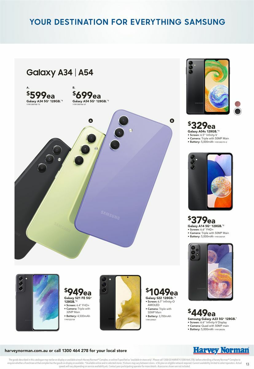 Harvey Norman Catalogues from 27 July