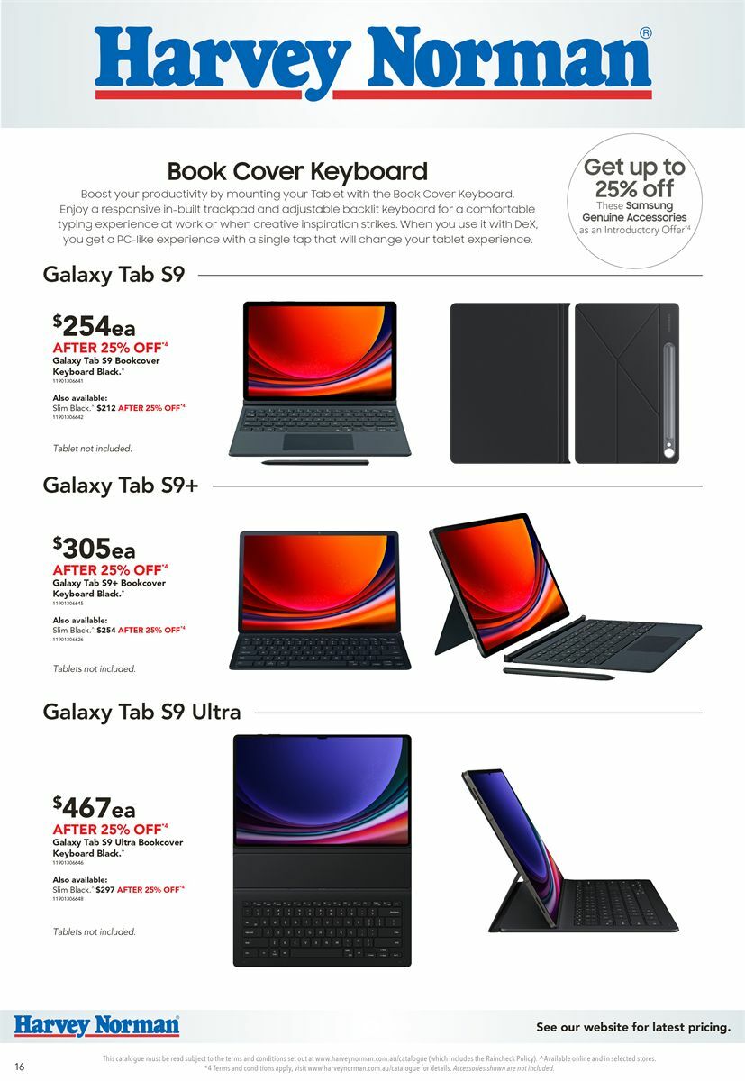 Harvey Norman Catalogues from 27 July