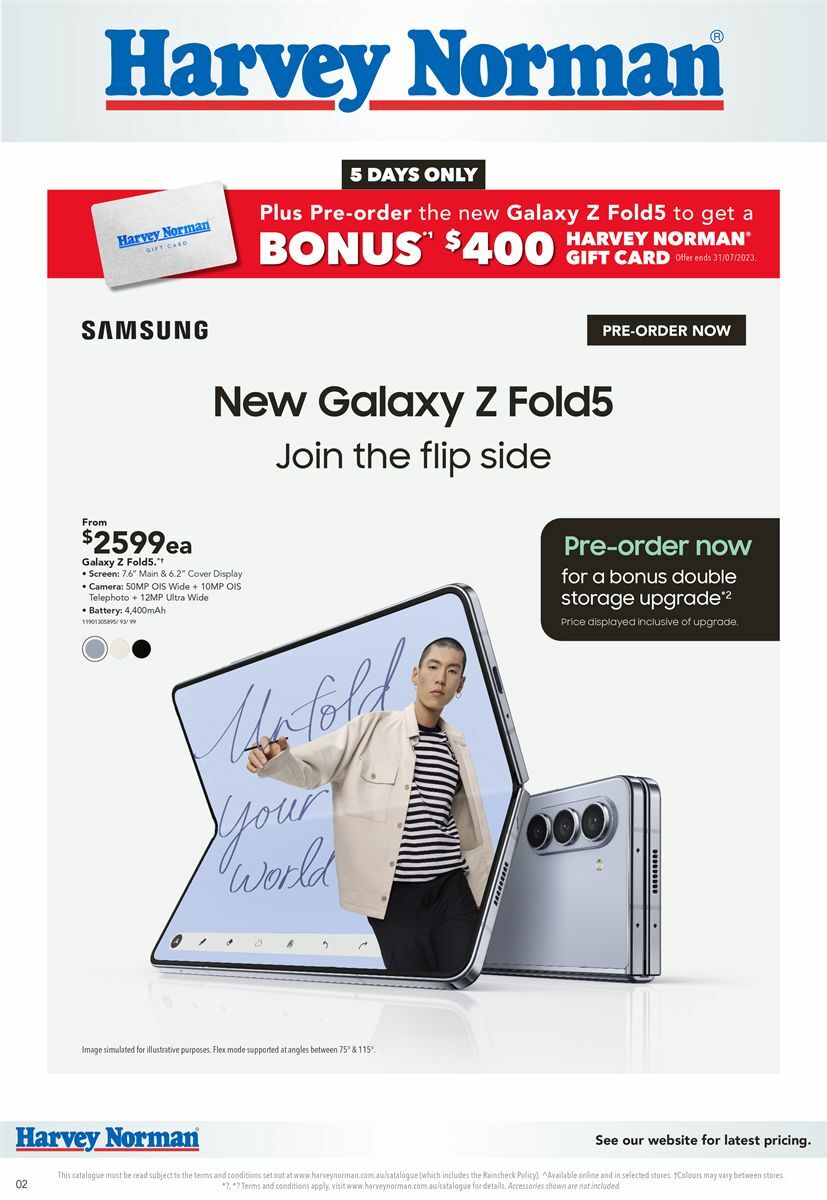 Harvey Norman Catalogues from 27 July