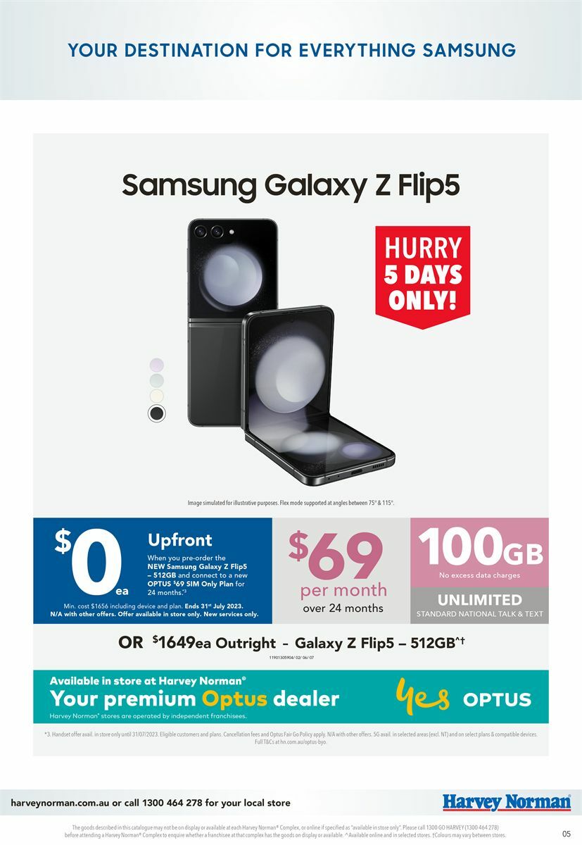 Harvey Norman Catalogues from 27 July