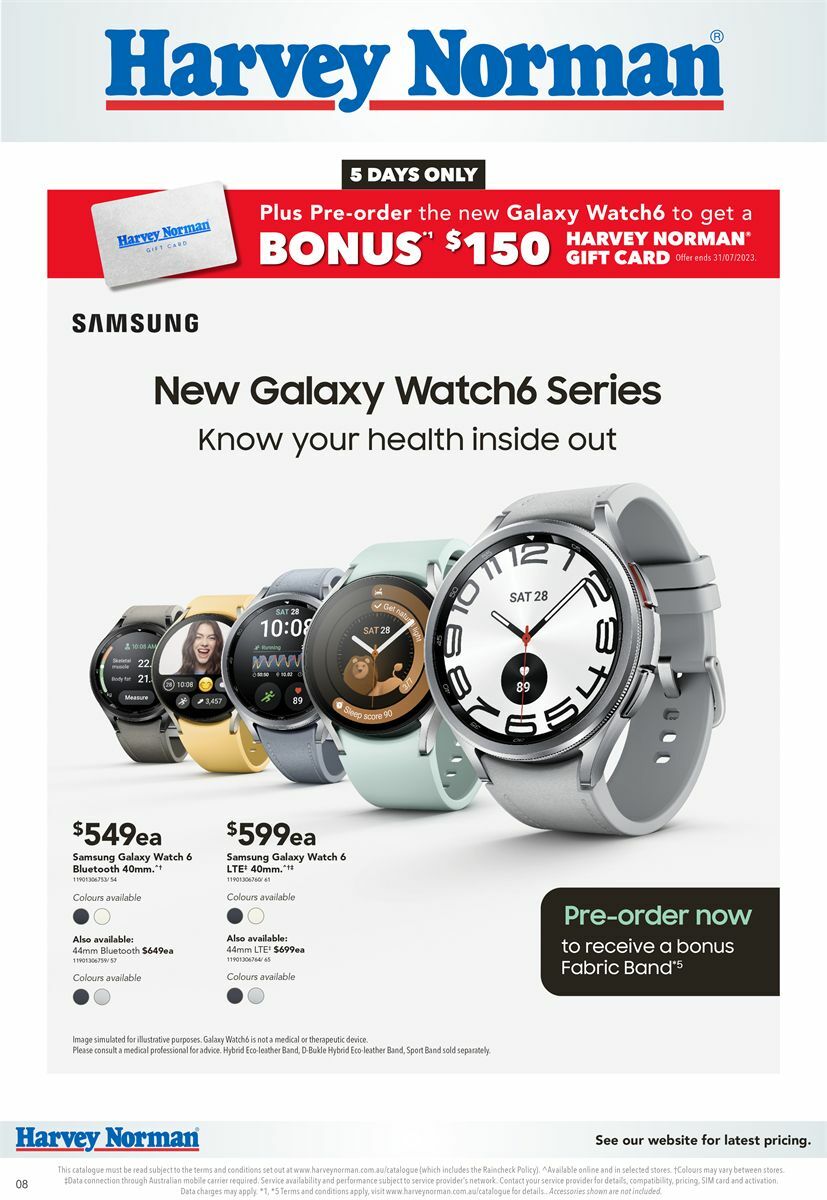 Harvey Norman Catalogues from 27 July