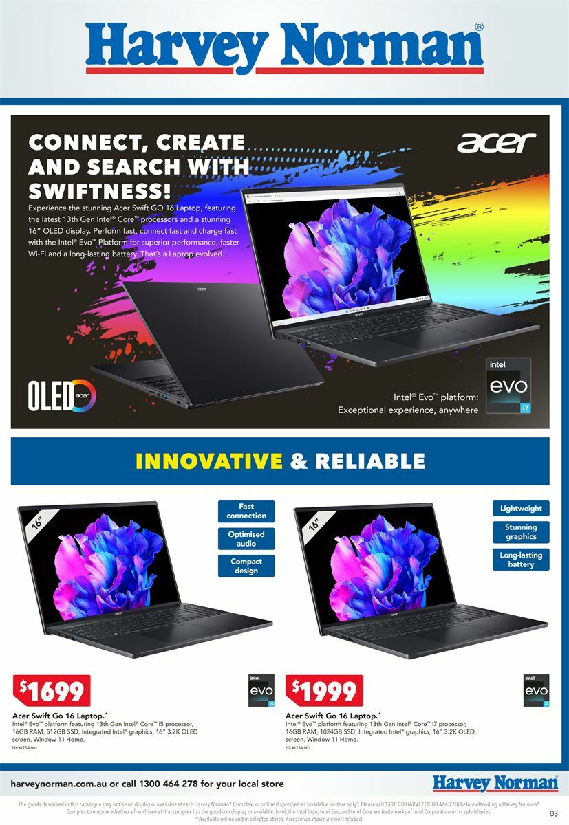 Harvey Norman Catalogues from 20 July
