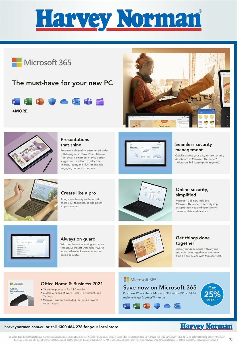 Harvey Norman Catalogues from 20 July