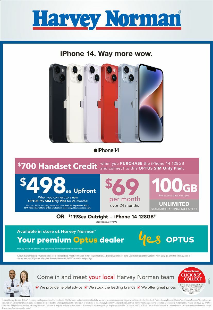 Harvey Norman Catalogues from 20 July