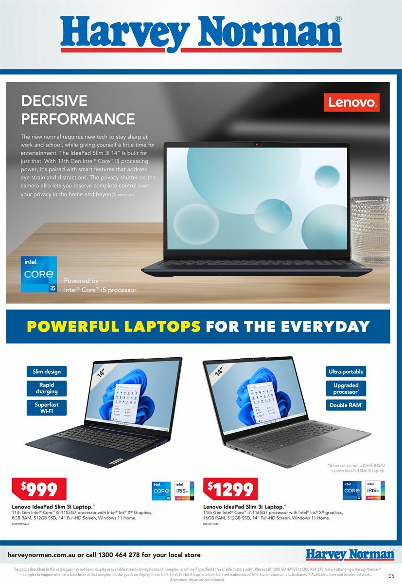 Harvey Norman Catalogues from 20 July