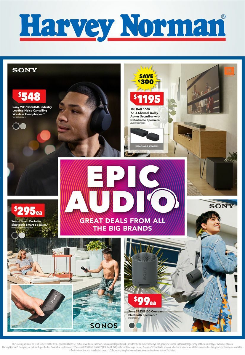 Harvey Norman Catalogues from 3 August