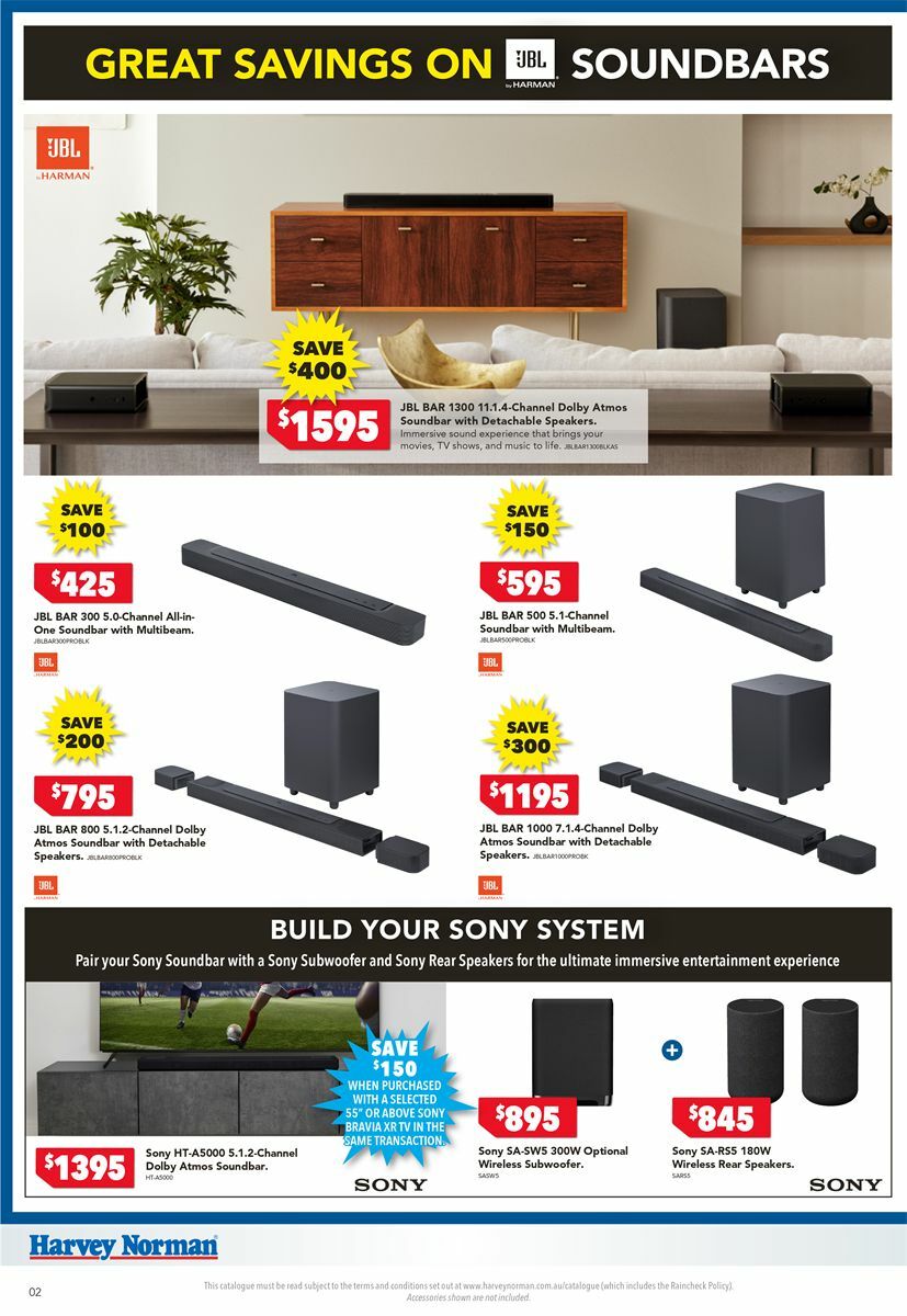 Harvey Norman Catalogues from 3 August