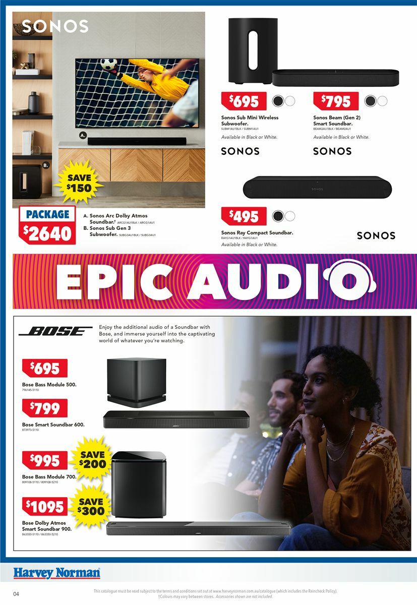 Harvey Norman Catalogues from 3 August