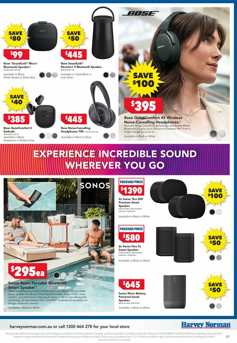 Harvey Norman Catalogues from 3 August