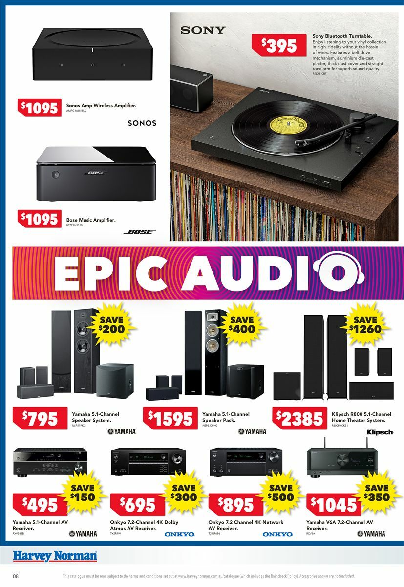 Harvey Norman Catalogues from 3 August