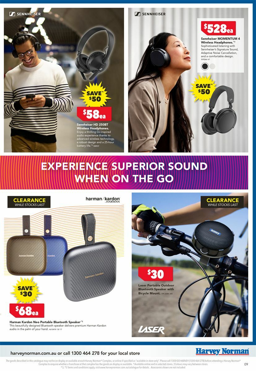 Harvey Norman Catalogues from 3 August