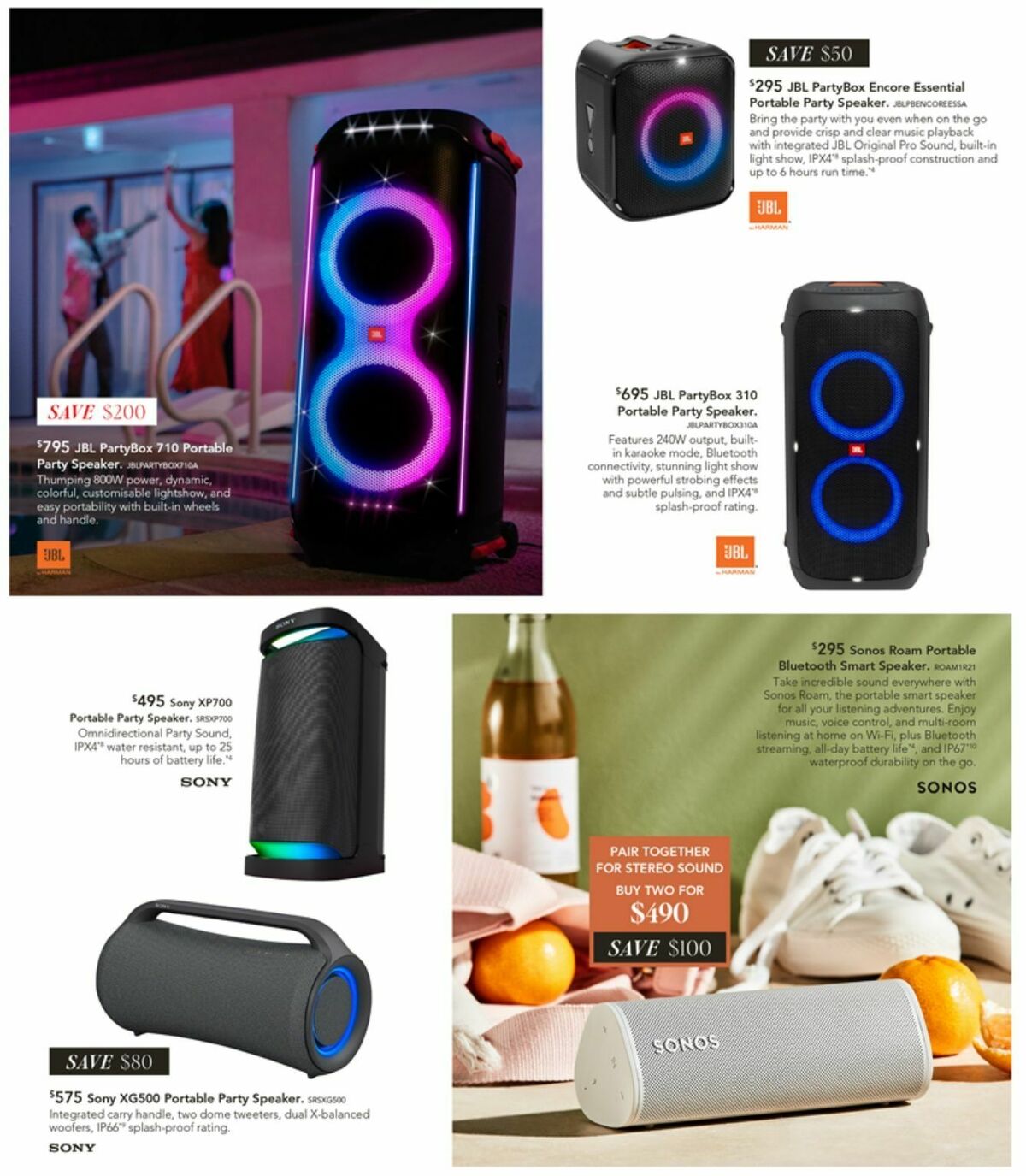 Harvey Norman Catalogues from 17 August