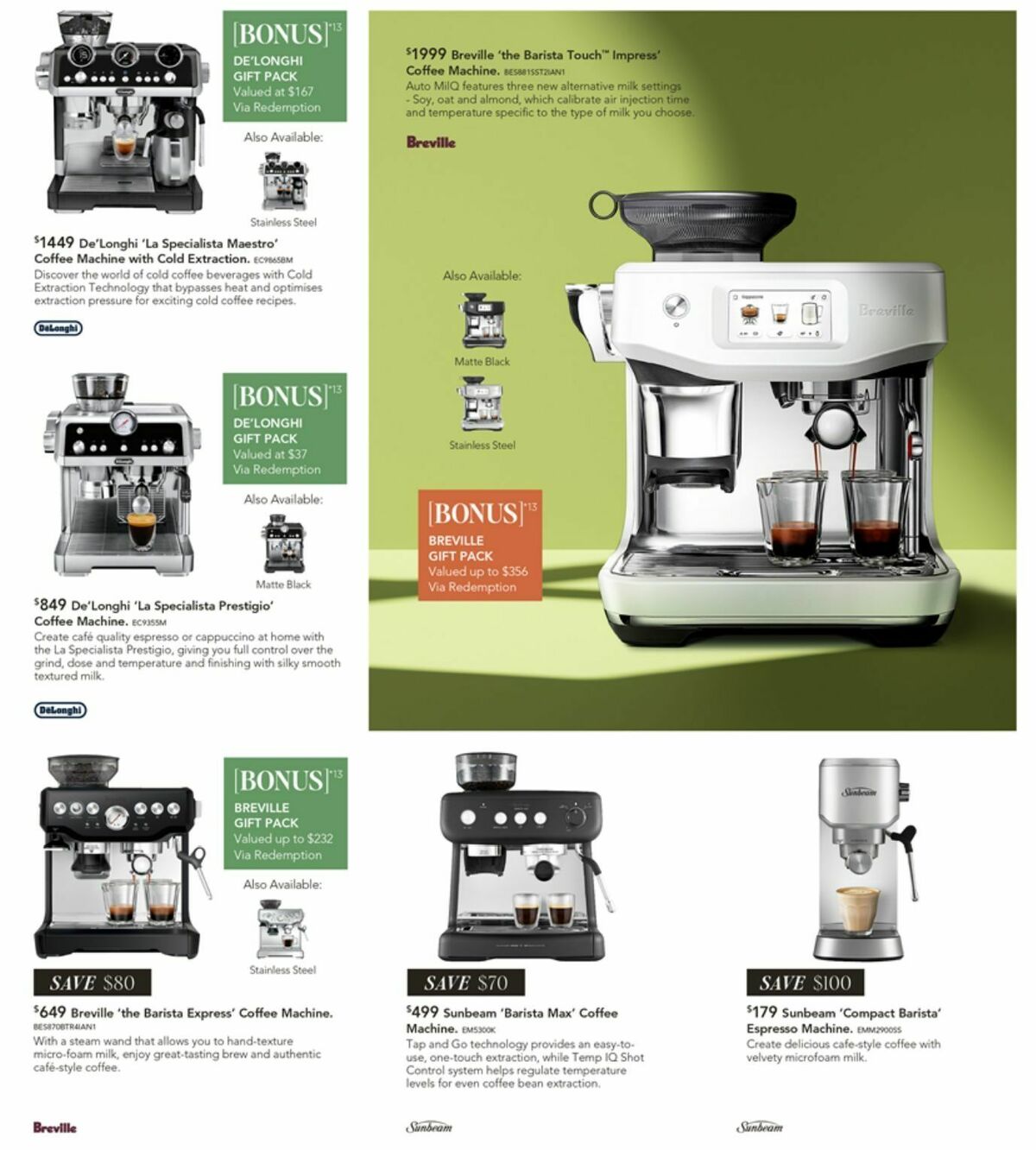 Harvey Norman Catalogues from 17 August