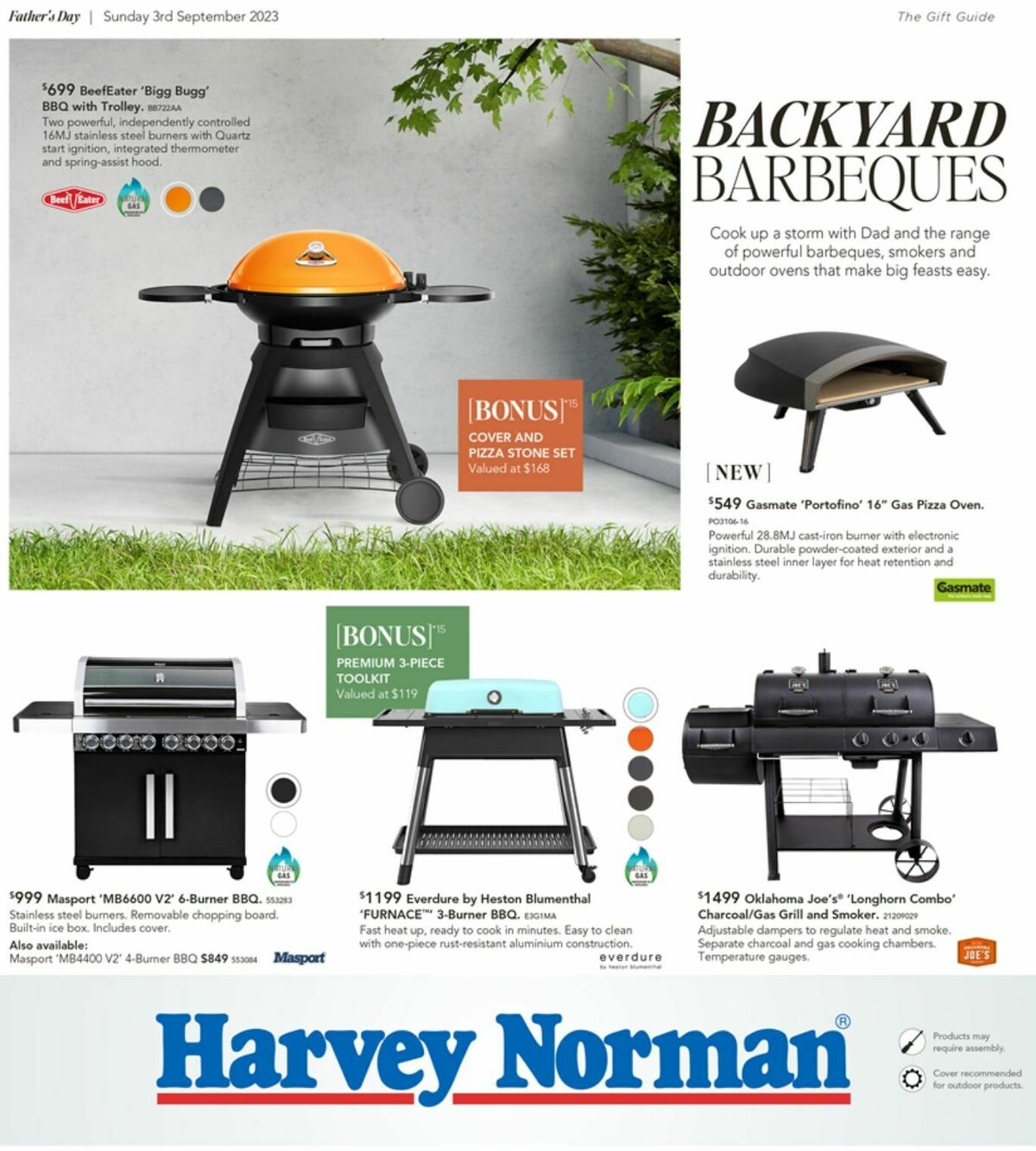 Harvey Norman Catalogues from 17 August
