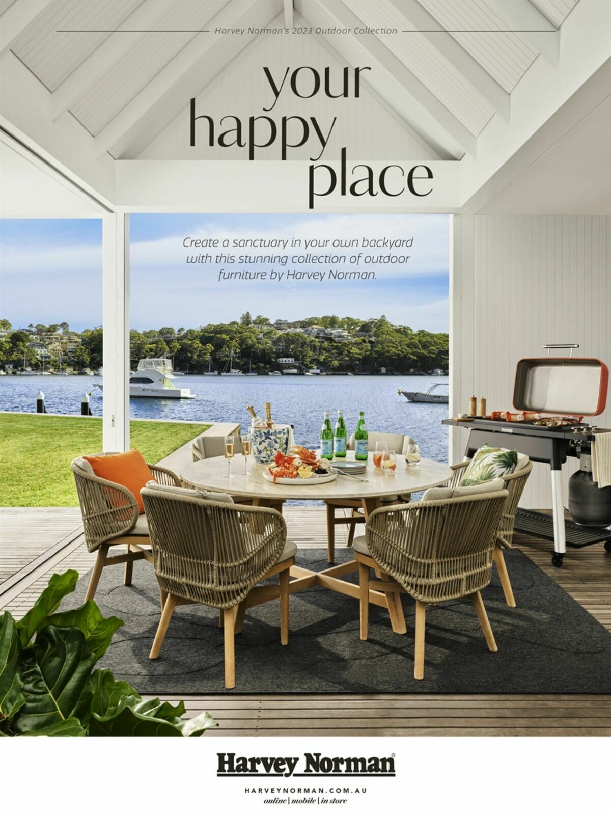 Harvey Norman Outdoor Collection Catalogues from 31 August
