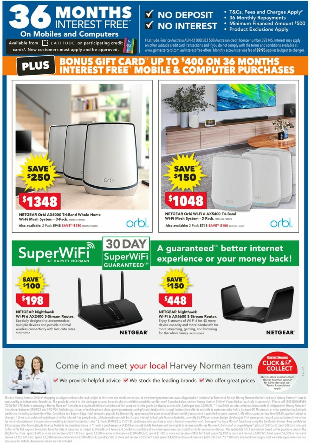 Harvey Norman Catalogues from 14 September