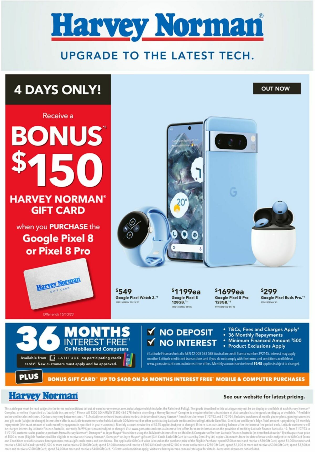 Harvey Norman Google+Samsung Catalogue Catalogues from 12 October