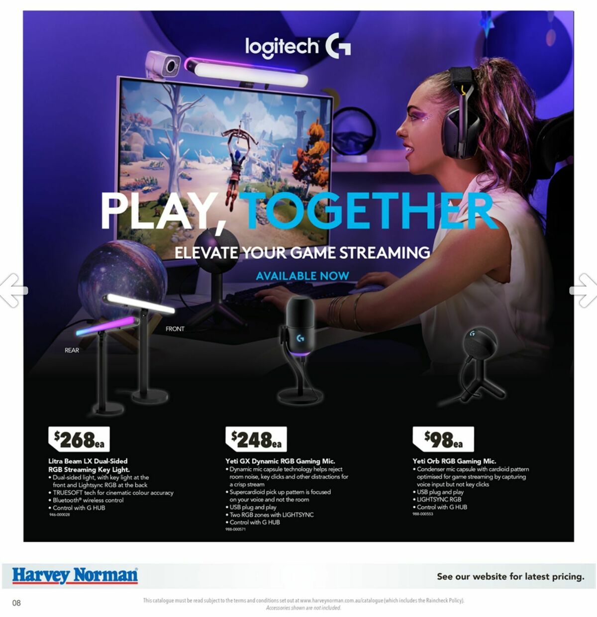 Harvey Norman Games Hub Catalogues from 20 October