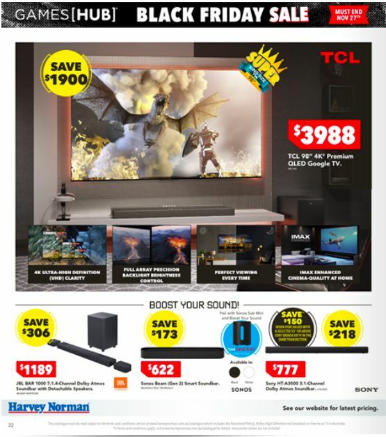 Harvey Norman Catalogues from 20 November
