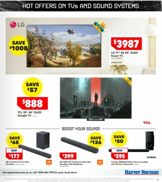 Harvey Norman Catalogues from 20 November