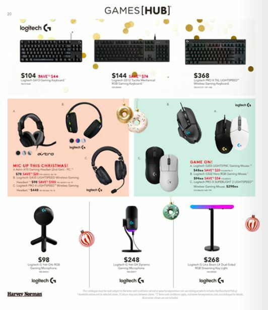 Harvey Norman Christmas Computers Catalogues from 1 December