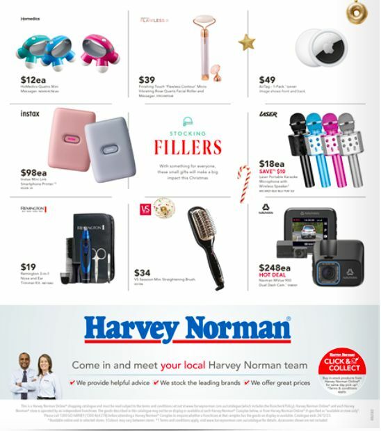 Harvey Norman Chrismas Gifts Catalogues from 11 December