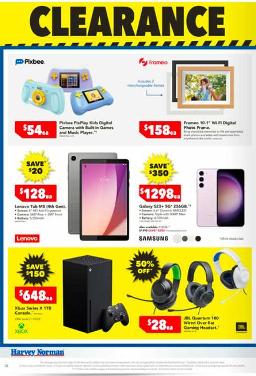 Harvey Norman Catalogues from 25 December
