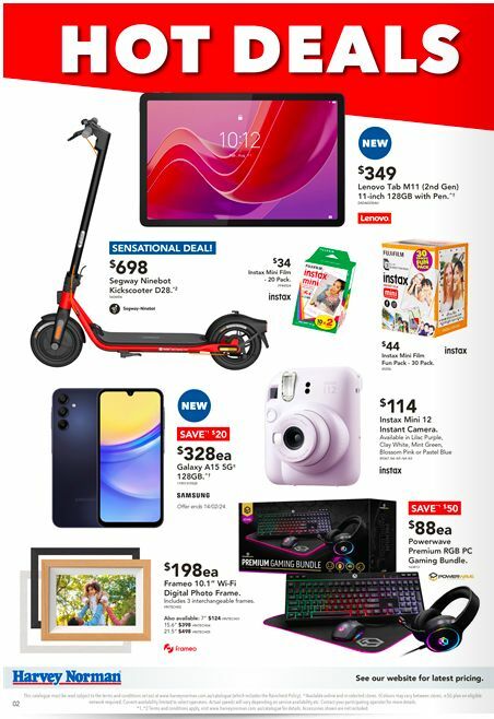 Harvey Norman Computers – Tech Essentials for Work & Play Catalogues from 9 February
