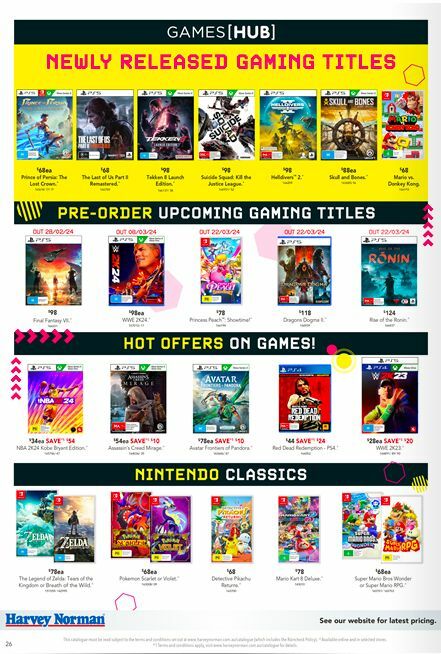 Harvey Norman Computers – Tech Essentials for Work & Play Catalogues from 9 February