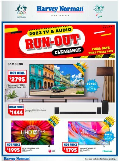 Harvey Norman Catalogues from 7 March