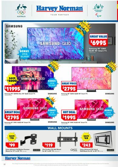 Harvey Norman Catalogues from 7 March
