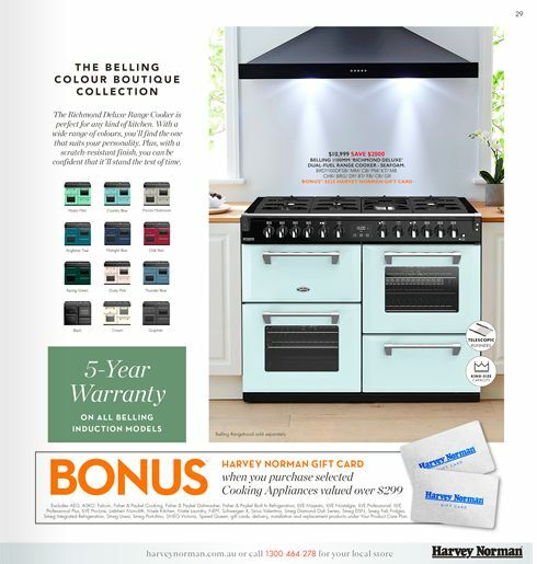 Harvey Norman Catalogues from 1 April