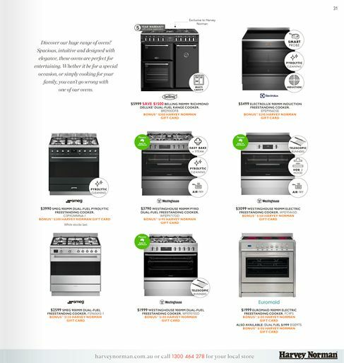 Harvey Norman Catalogues from 1 April