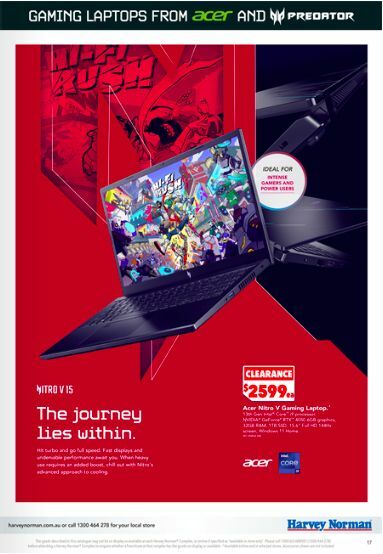 Harvey Norman April Gaming Catalogues from 6 April