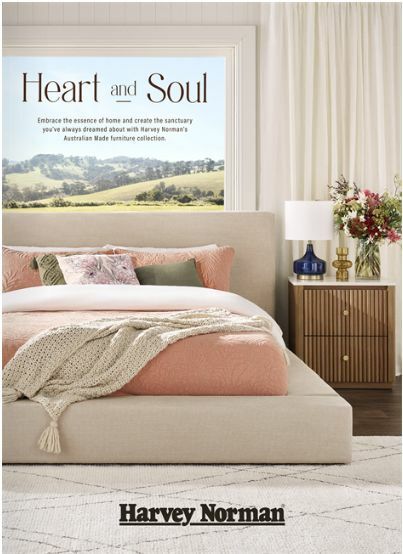 Harvey Norman Heart and Soul Catalogues from 8 April