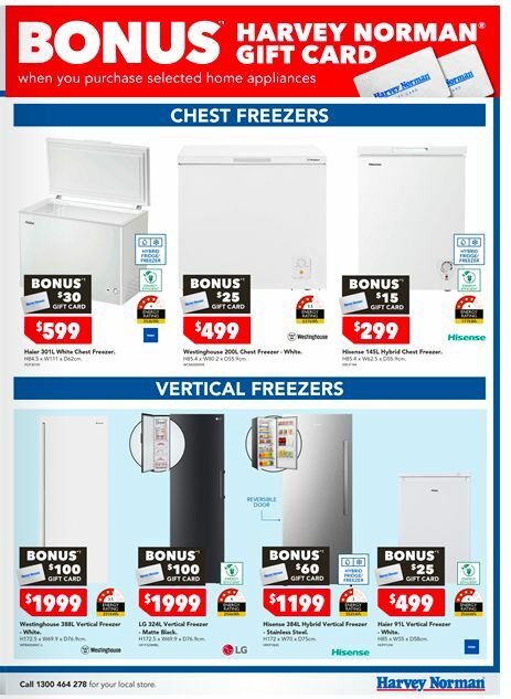 Harvey Norman Elecctrical Home Catalogues from 2 May