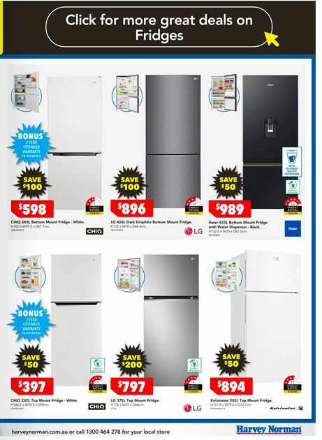 Harvey Norman Catalogues from 30 May