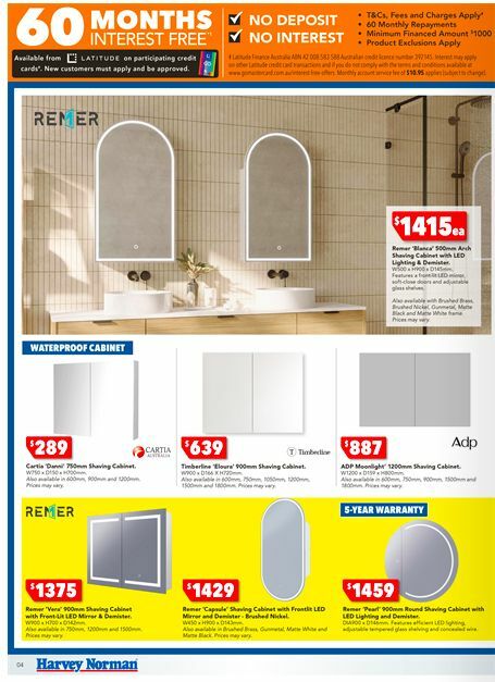 Harvey Norman Catalogues from 5 June