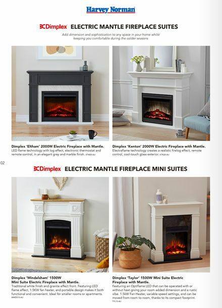 Harvey Norman Warm up this Wniter Catalogues from 1 July