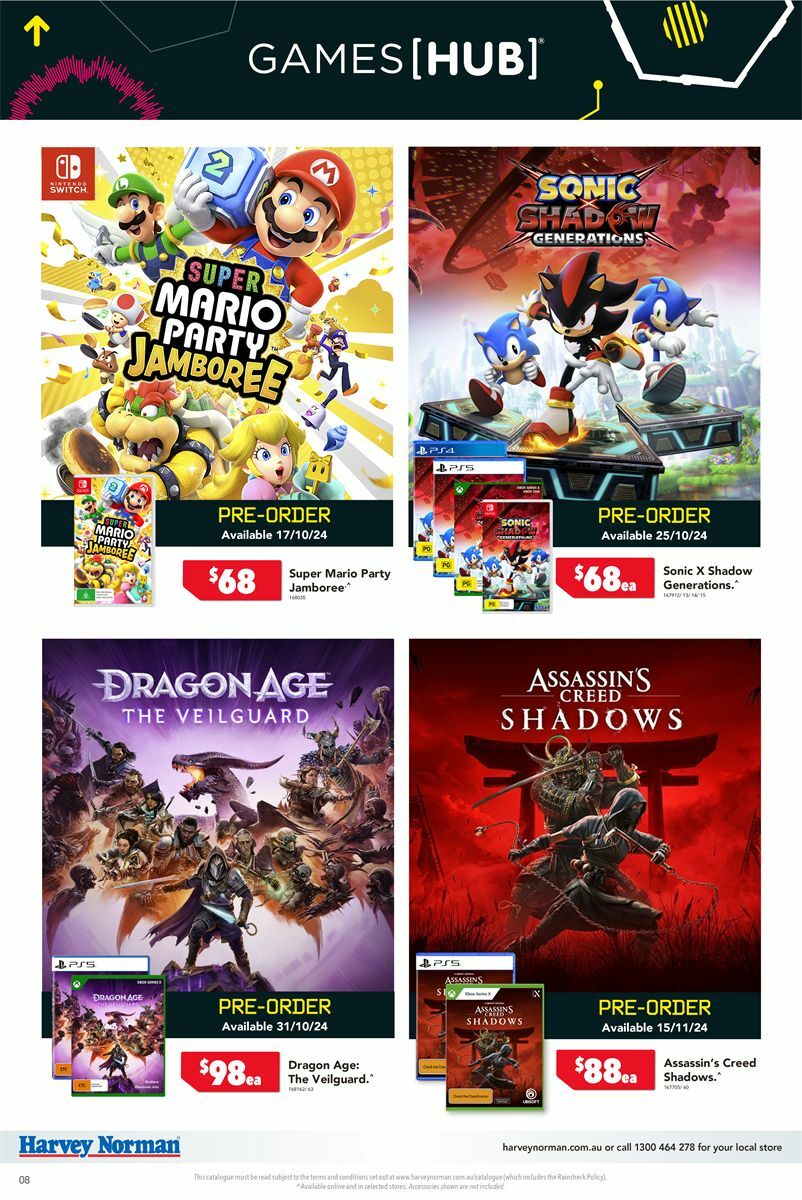 Harvey Norman Catalogues from 22 September