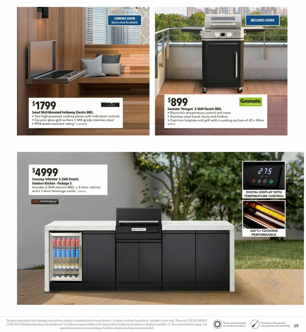 Harvey Norman Outdoor BBQ's Catalogues from 22 October