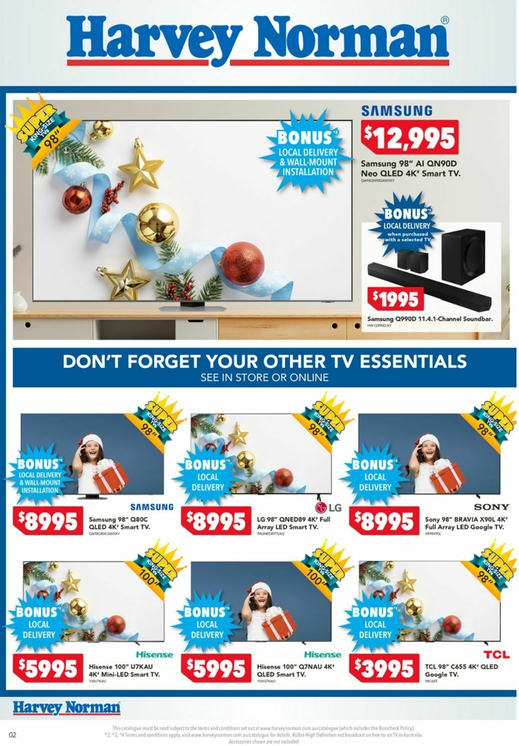 Harvey Norman Catalogues from 5 December