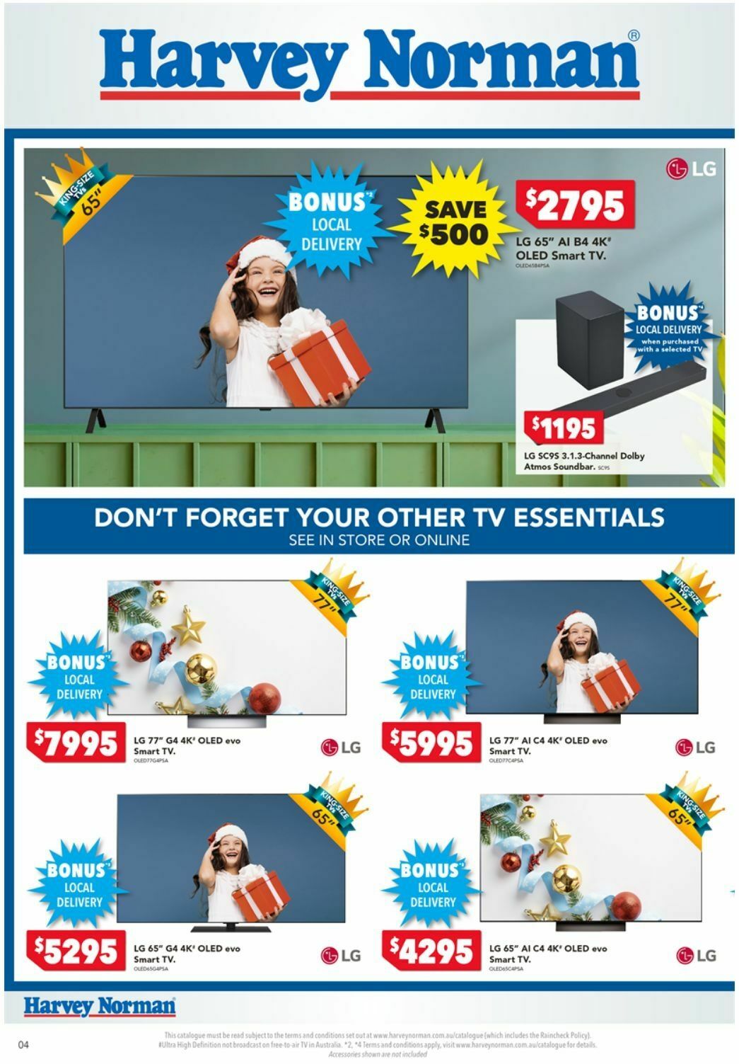 Harvey Norman Catalogues from 5 December