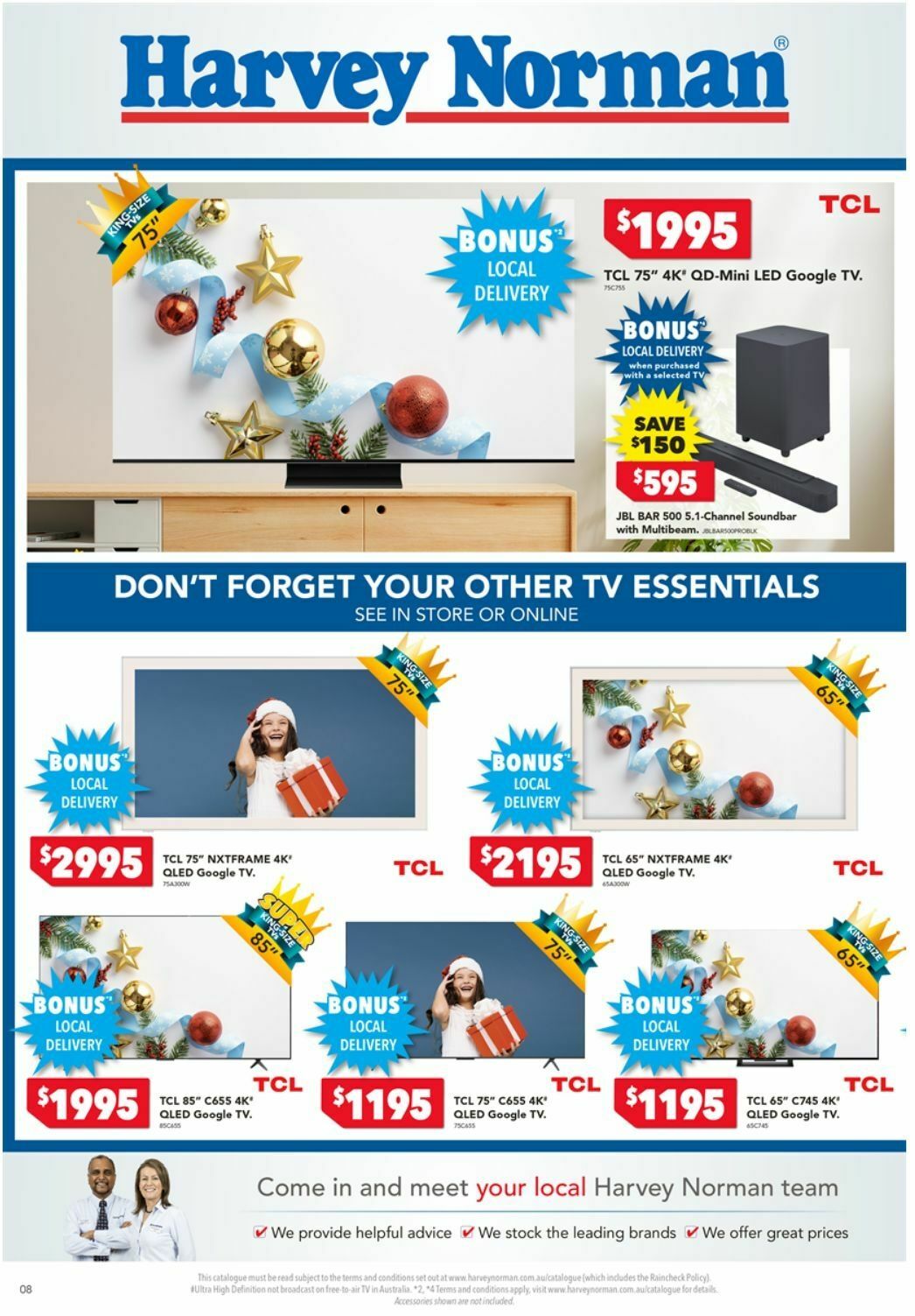 Harvey Norman Catalogues from 5 December