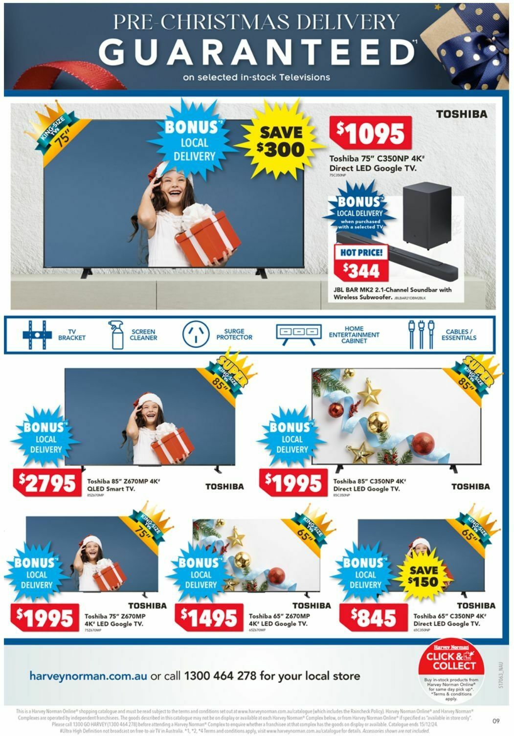 Harvey Norman Catalogues from 5 December