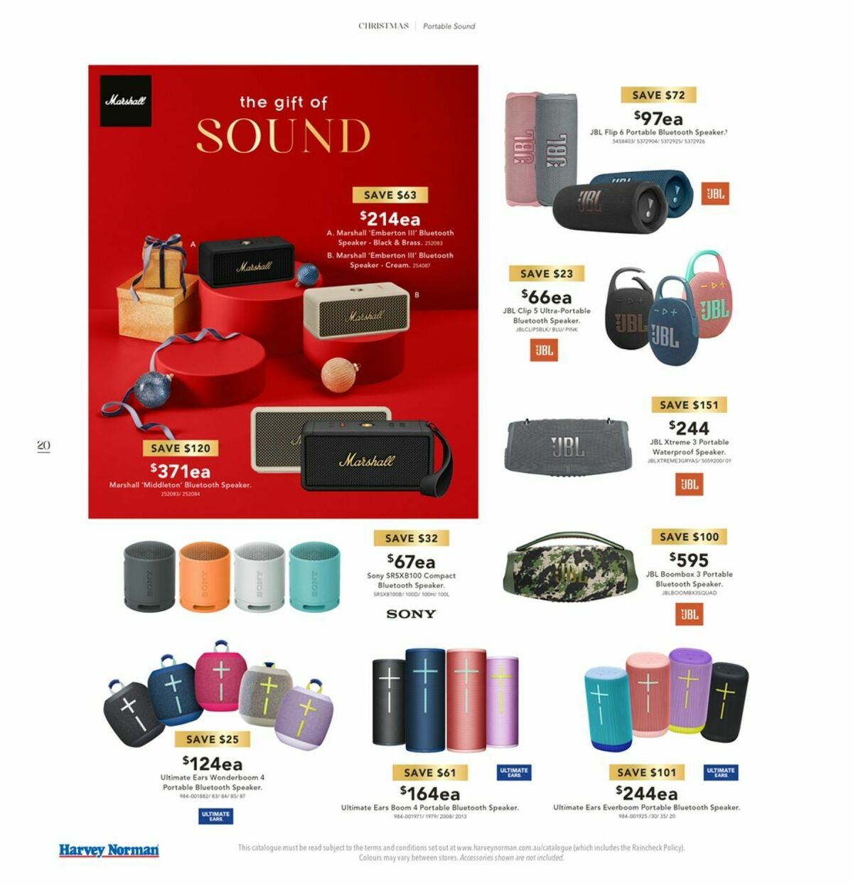 Harvey Norman Catalogues from 6 December