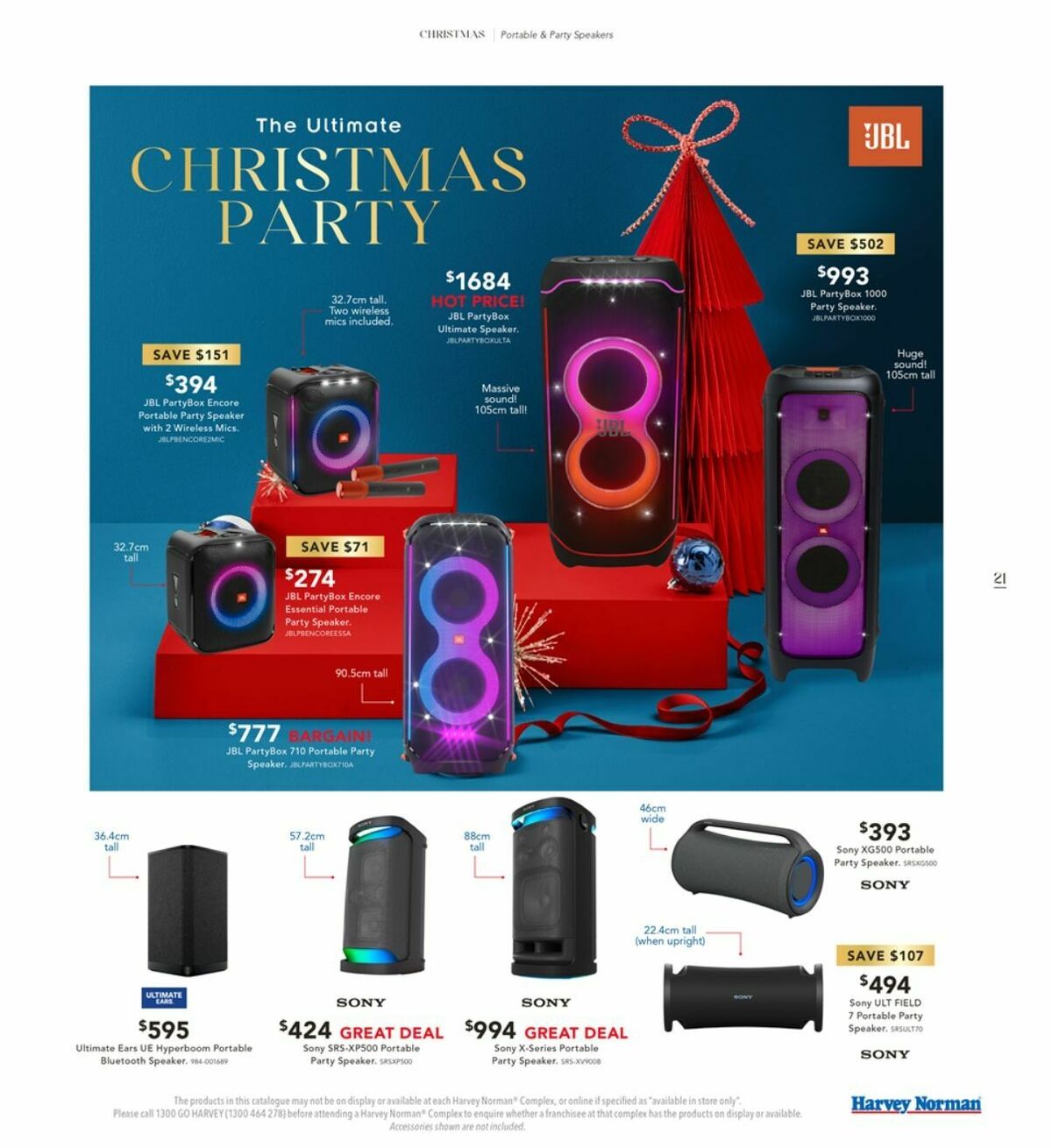 Harvey Norman Catalogues from 6 December
